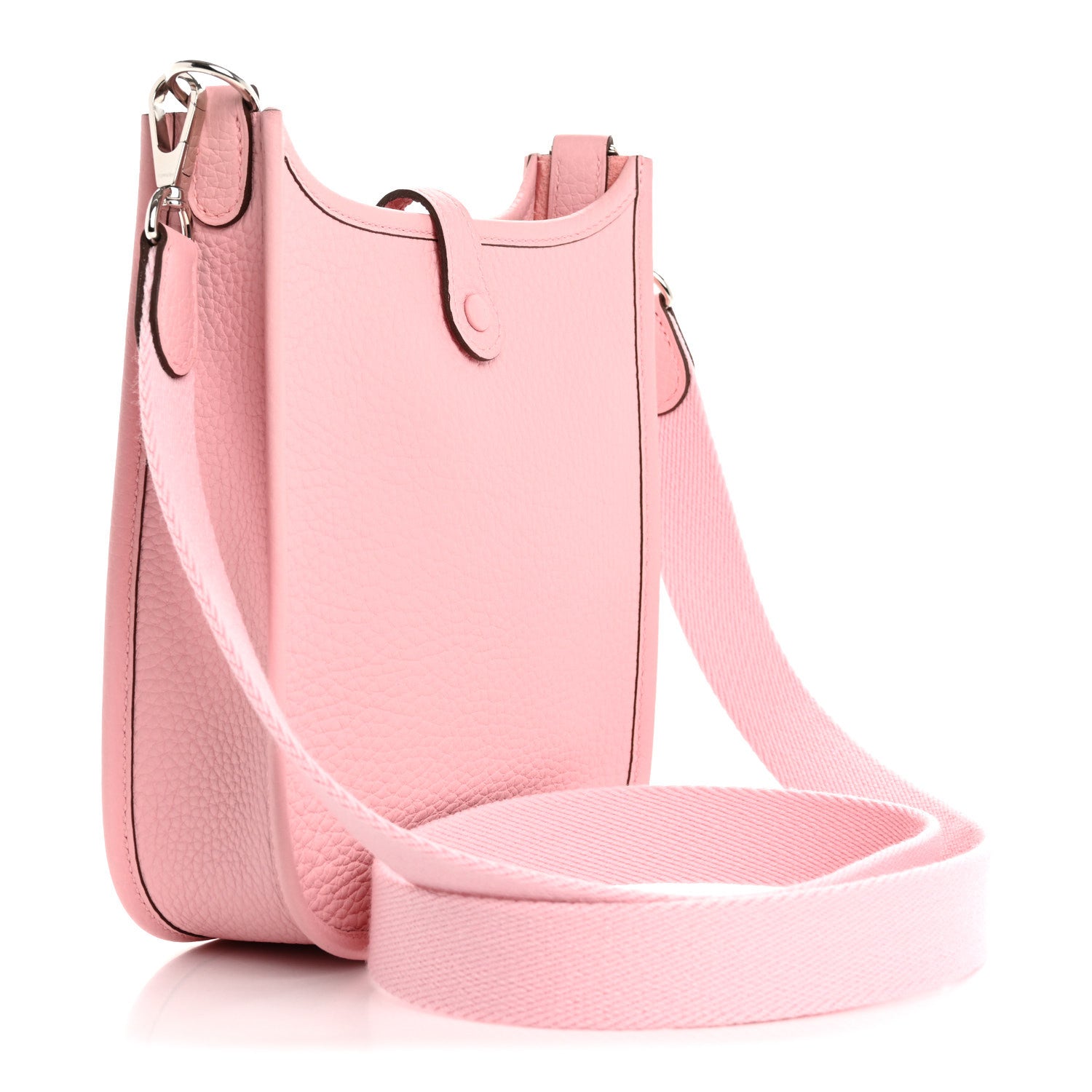 Hermes Taurillon Clemence Evelyne TPM Rose Sakura 3 of 11