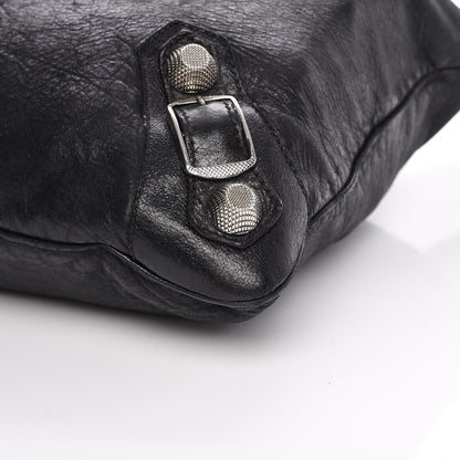 Balenciaga Chevre Giant 21 Silver Hardware Besace Hobo Black 10 of 12