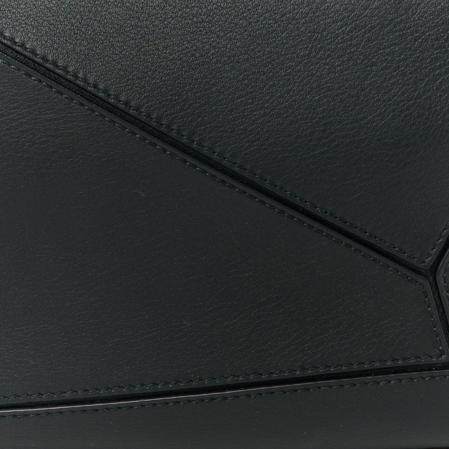 Calfskin Medium Puzzle Bag Black
