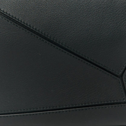 Loewe Calfskin Medium Puzzle Bag Black 7 of 9