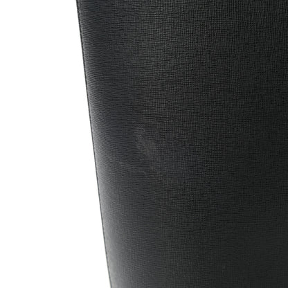 Mansur Gavriel Saffiano Large Shopping Tote Black Flamma 15 of 16