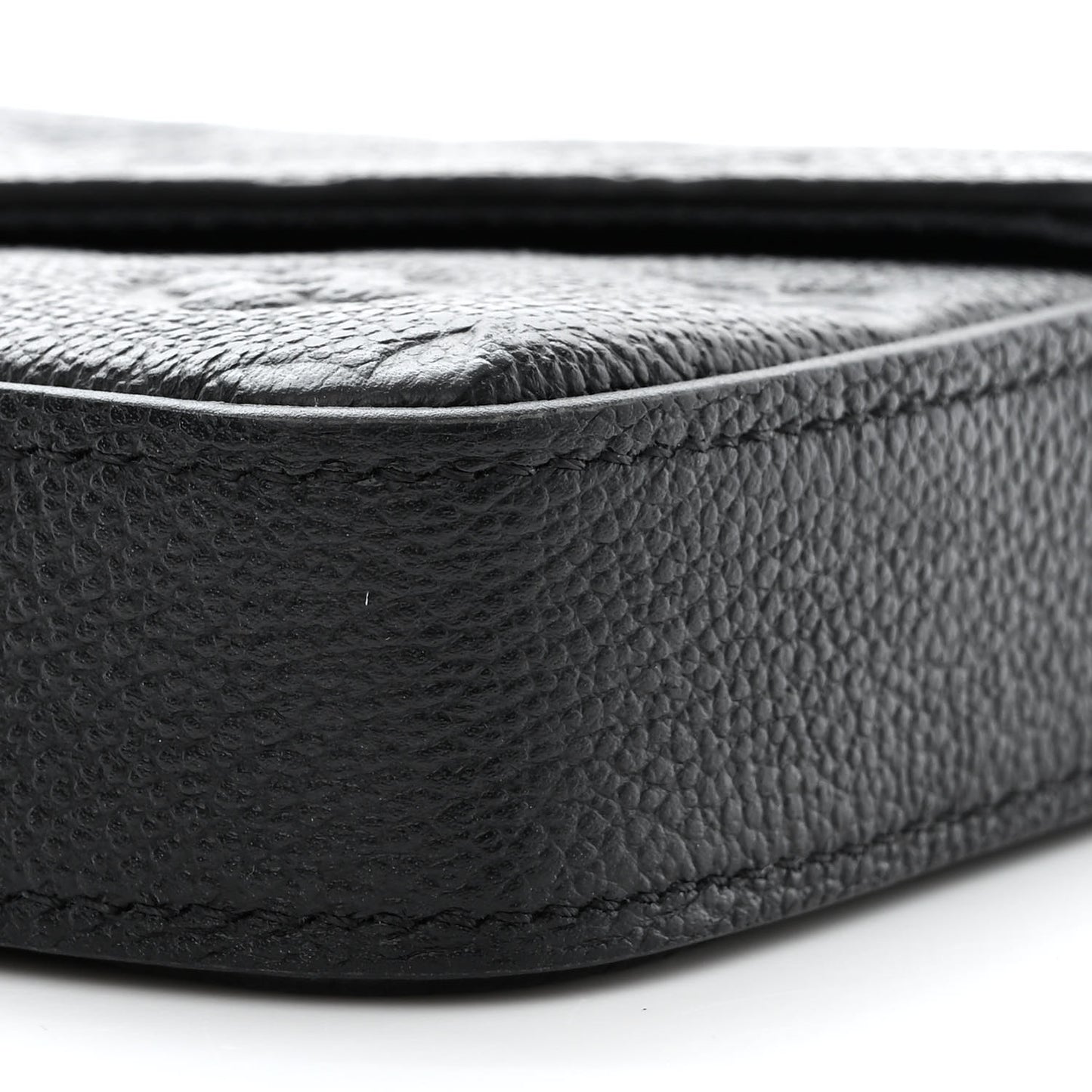 Empreinte Pochette Felicie Chain Wallet Black