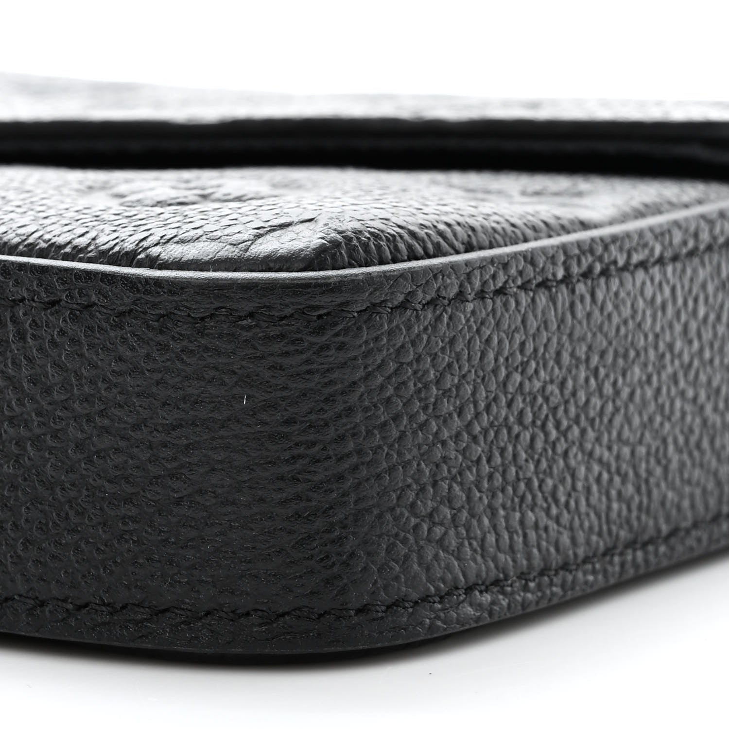 Louis Vuitton Empreinte Pochette Felicie Chain Wallet Black 12 of 13
