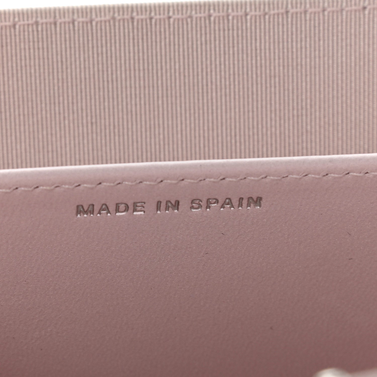 Chanel Lambskin Quilted Flap Card Holder Pink 7 of 11