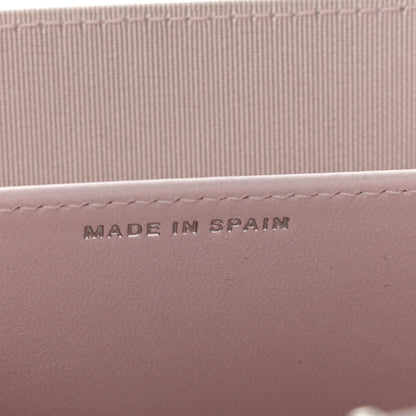 Chanel Lambskin Quilted Flap Card Holder Pink 7 of 11