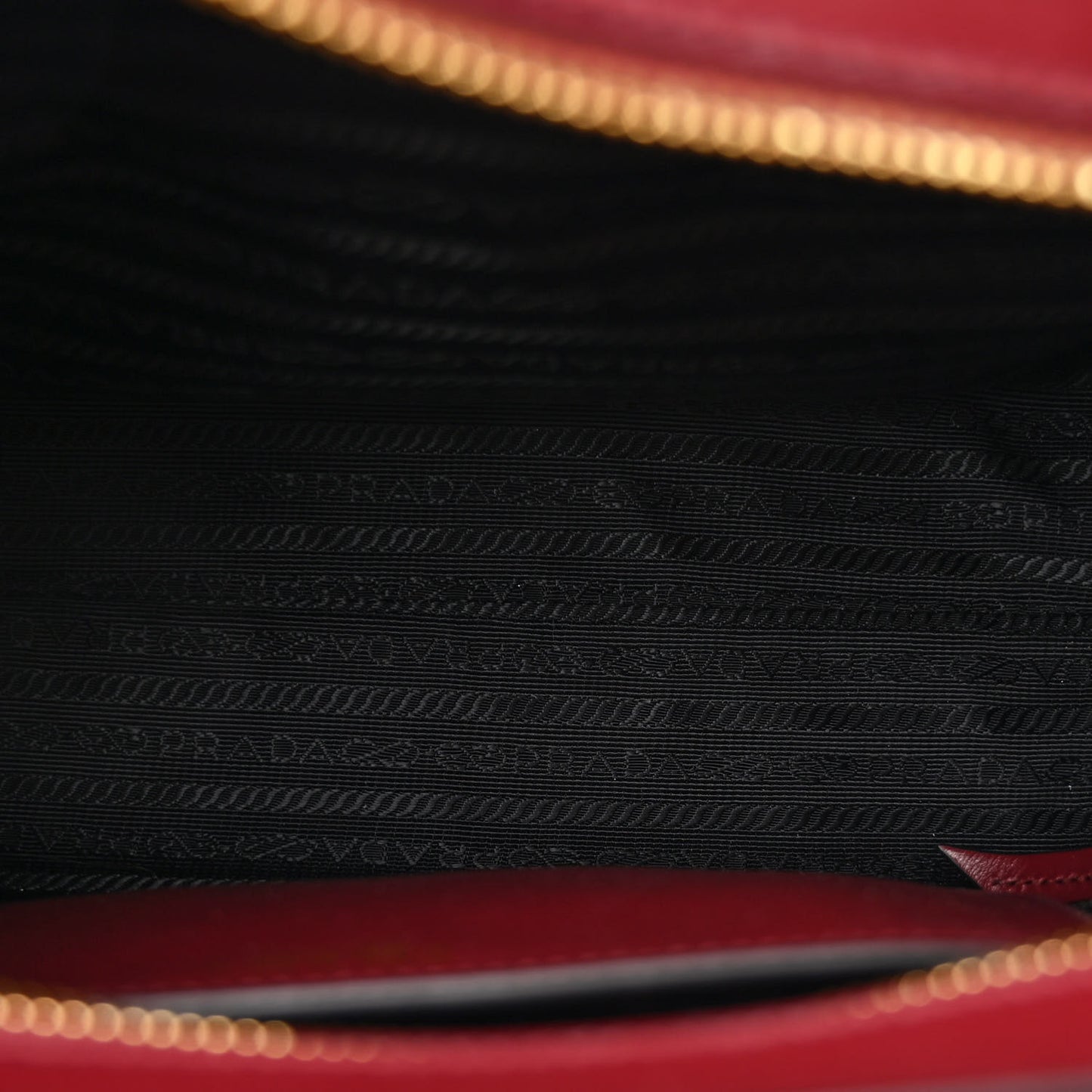 Saffiano Soft Calfskin Small Zippered Tote Cerise
