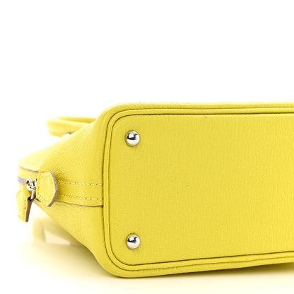 Hermes Chevre Mysore Mini 1923 Bolide Lime 8 of 12