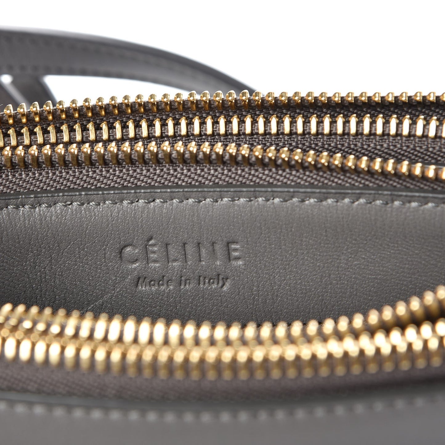 Lambskin Small Trio Crossbody Bag Smoke