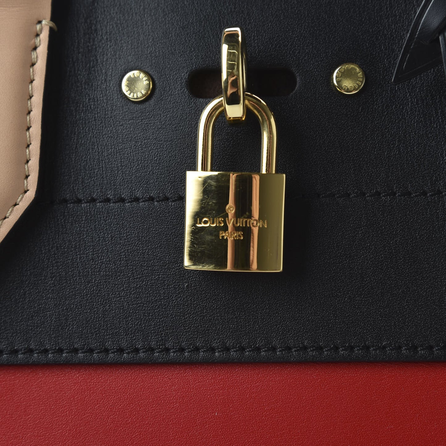 Calfskin City Steamer MM Rouge Black
