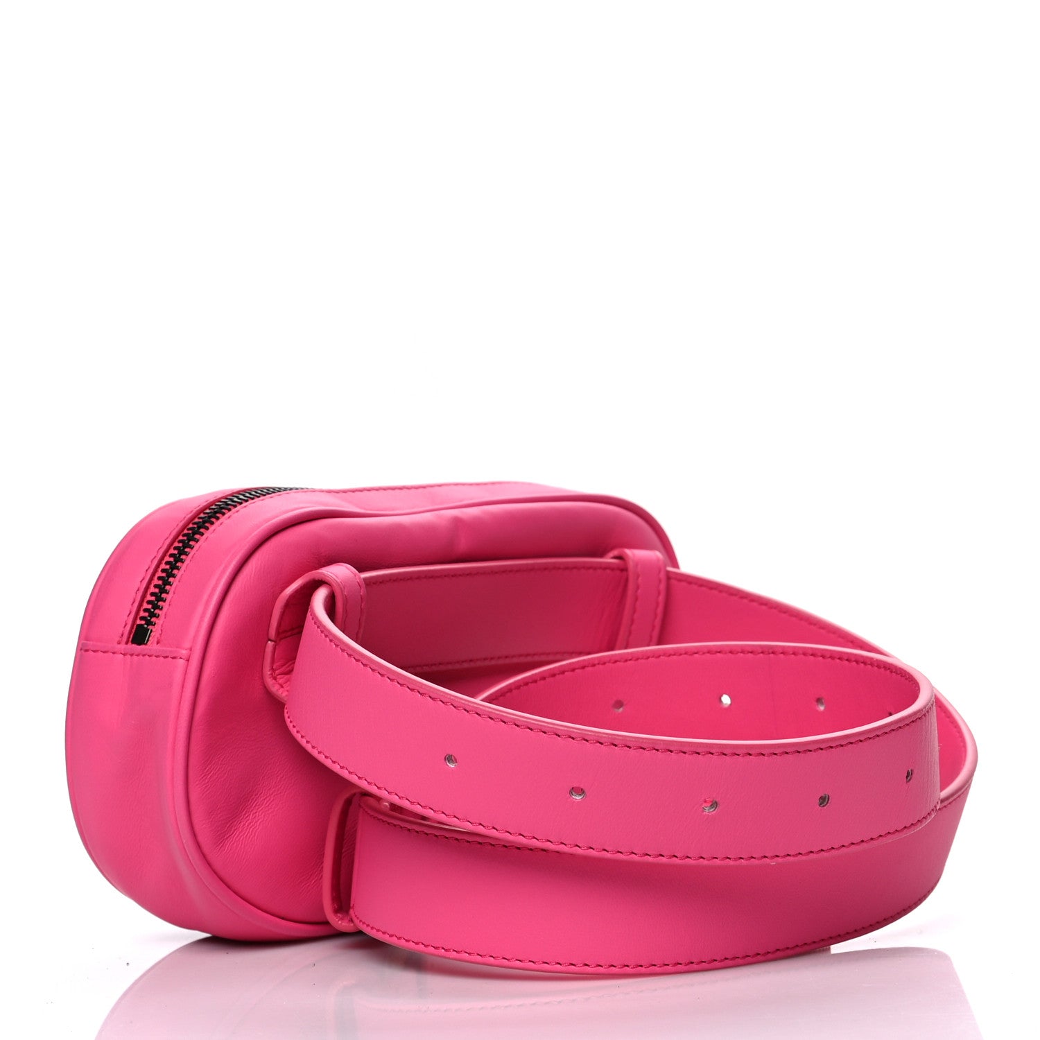 Bottega Veneta Nappa Intrecciato Belt Bag Rosa Shock 2 of 12