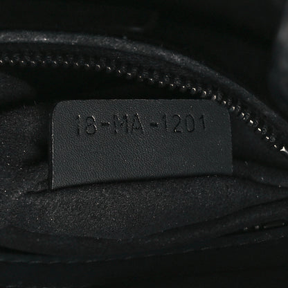 Christian Dior Ultra Matte Calfskin Cannage Mini Lady Dior Black 7 of 12