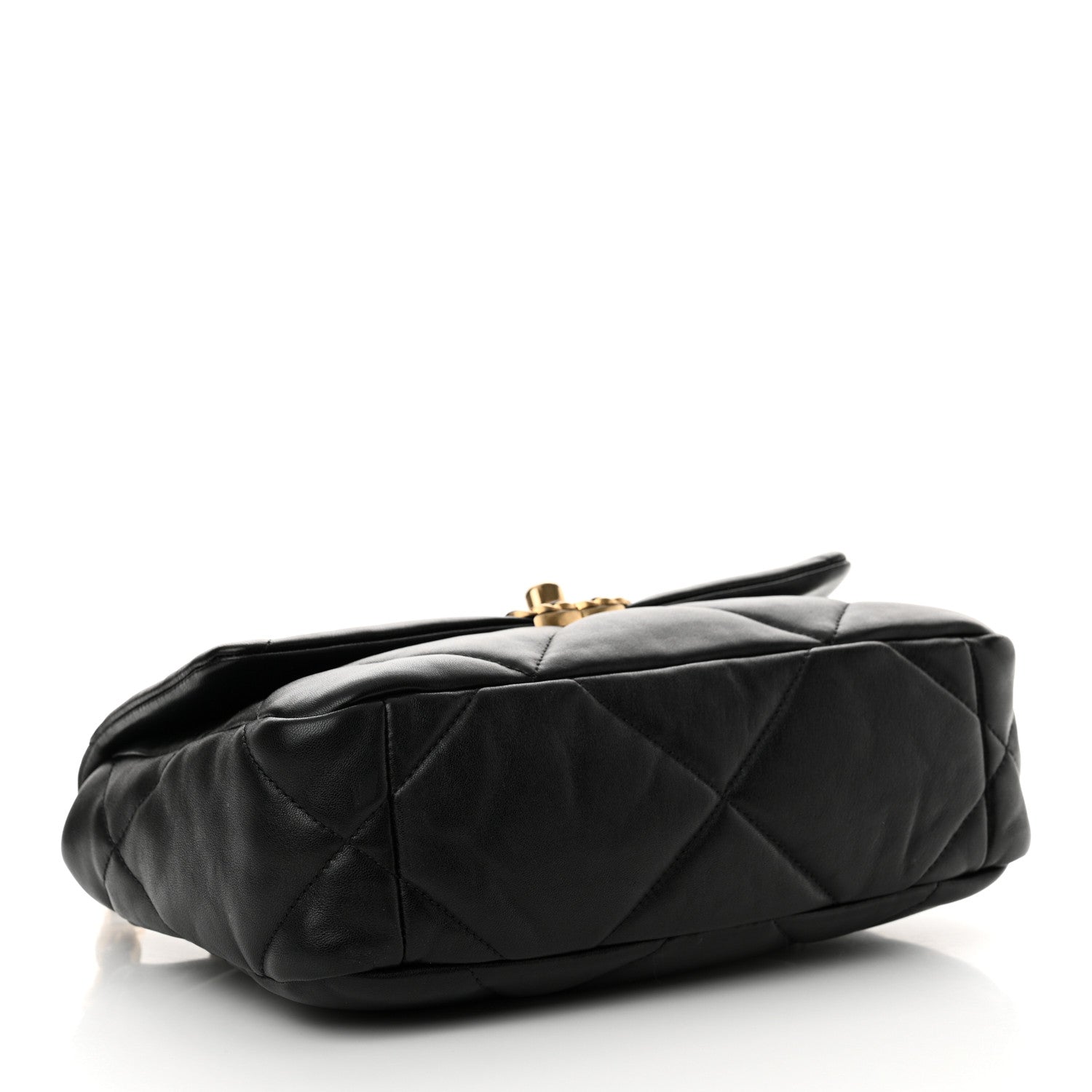 Chanel Lambskin Quilted Medium Chanel 19 Flap Black 4 of 12