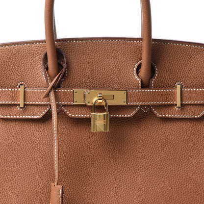 Hermes Togo Birkin 30 Gold 11 of 11
