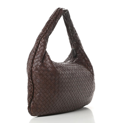 Bottega Veneta Nappa Intrecciato Medium Veneta Hobo Ebano 3 of 12