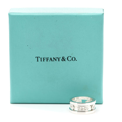 Tiffany Sterling Silver 1837 Elements Ring 54 7 5 of 5