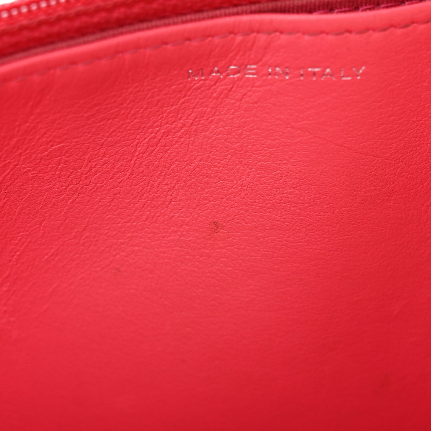 Caviar Camellia Embossed Wallet On Chain WOC Pink