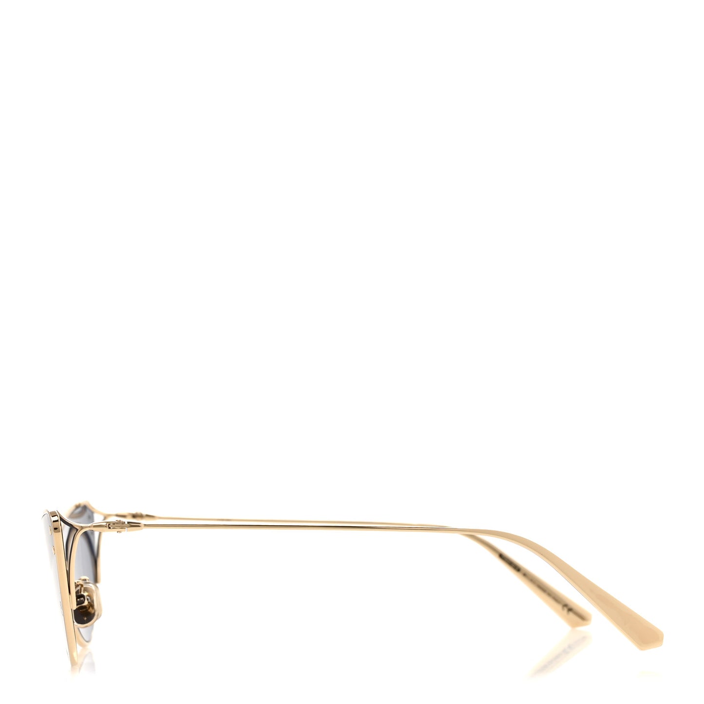 Cat Eye Miss Dior B1U Sunglasses Blue Light Gold