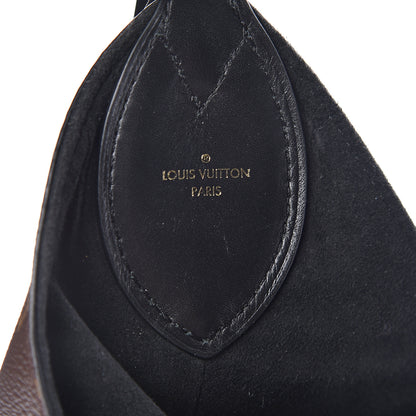 Louis Vuitton Monogram Flower Hobo Black 5 of 10