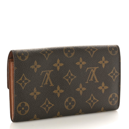Louis Vuitton Monogram Sarah Wallet 3 of 13