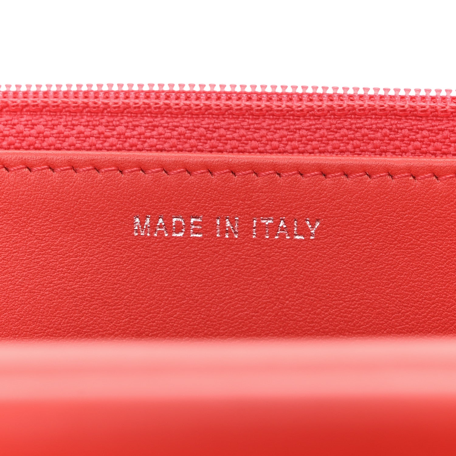 Chanel Velvet Quilted Wallet On Chain WOC Coral 7 of 11