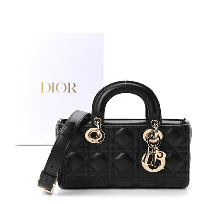 Christian Dior Lambskin Cannage Small Lady D-Joy Black 11 of 11