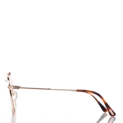 Tom Ford Sean Aviator Sunglasses TF536 Rose Gold Havana 3 of 9