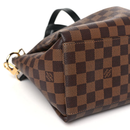 Louis Vuitton Damier Ebene Odeon Tote MM Black 8 of 9
