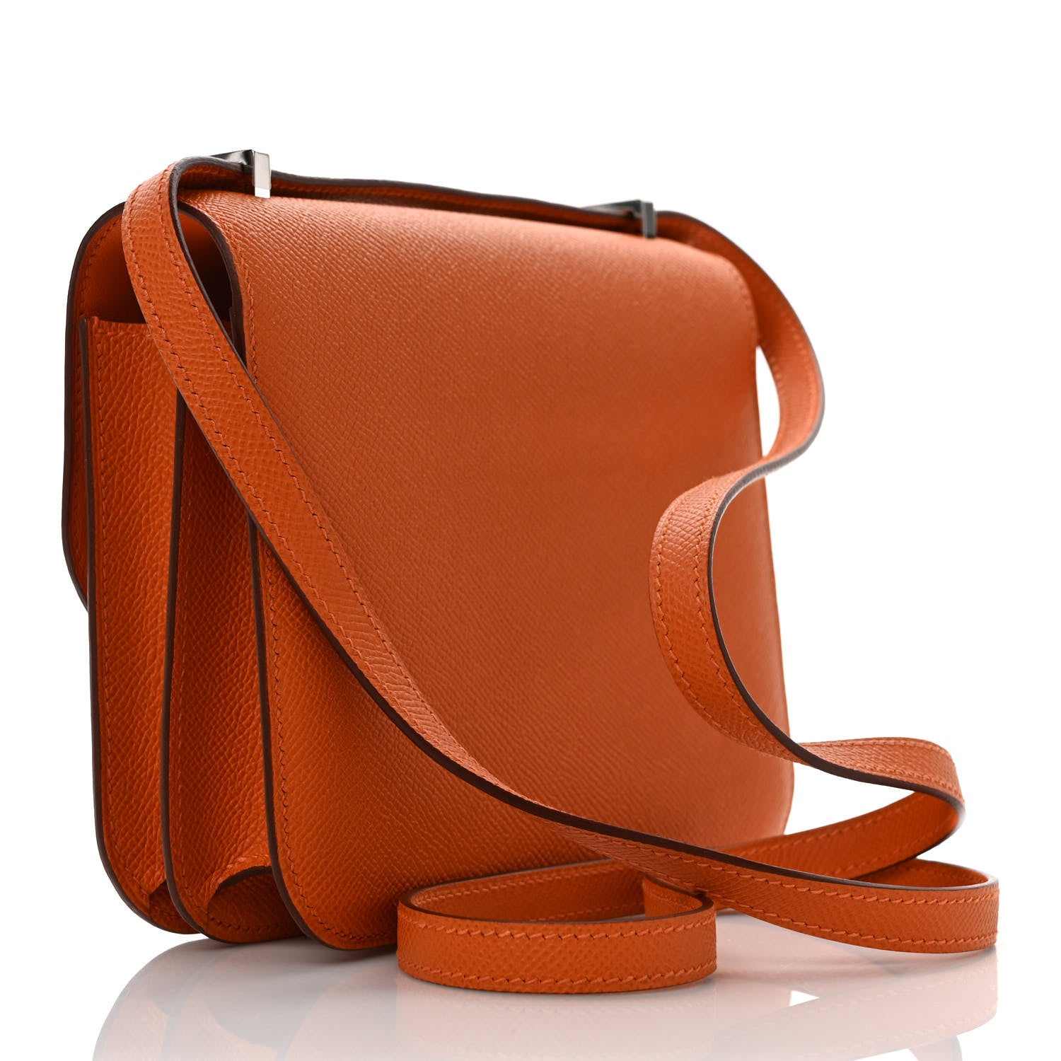 Hermes Epsom Constance 18 Orange 4 of 9
