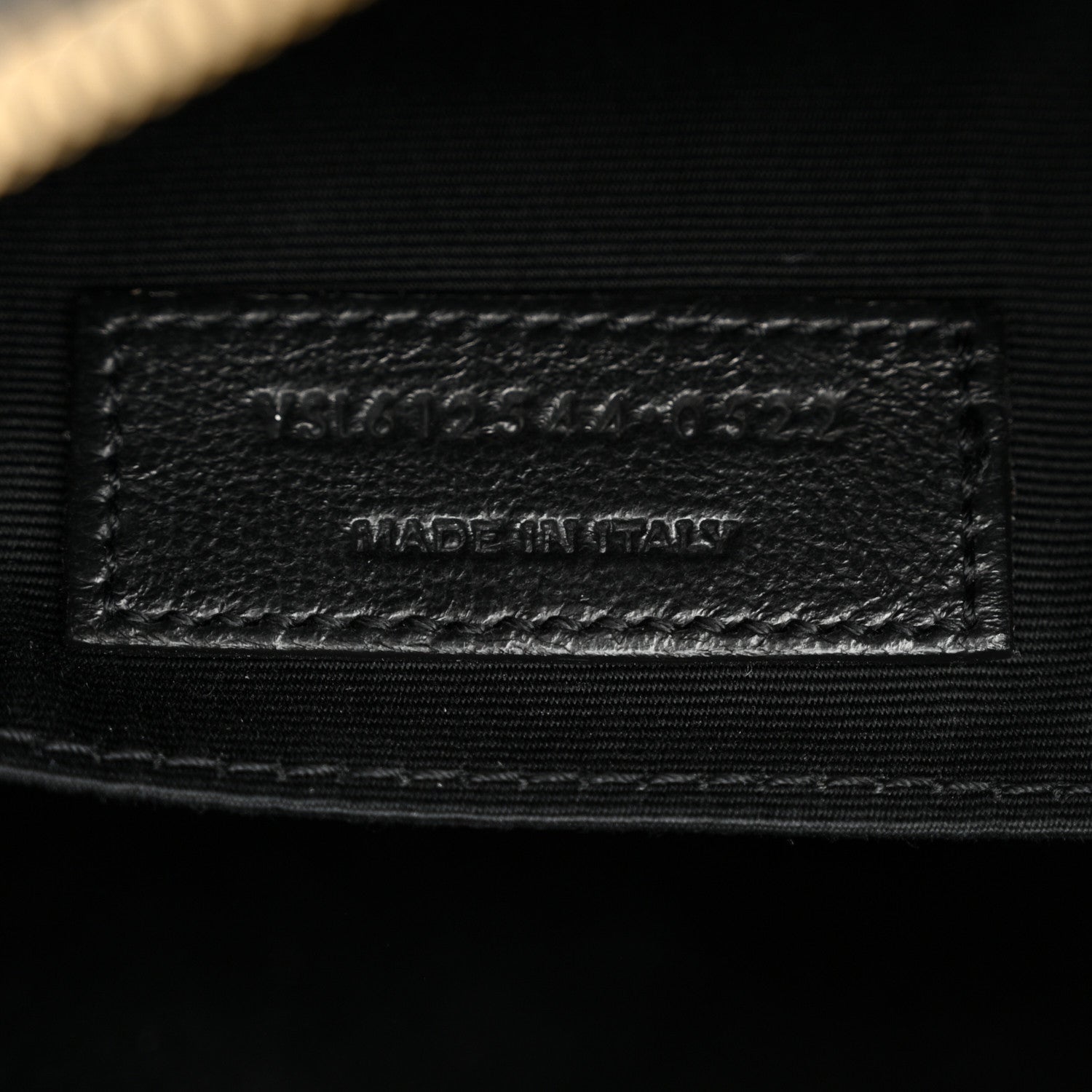Saint Laurent Calfskin Matelasse Monogram Lou Camera Bag Storm 7 of 11