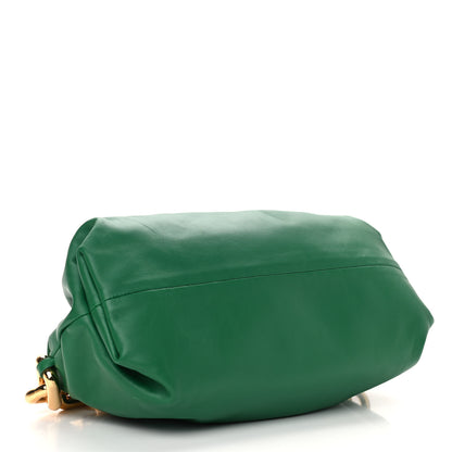 Bottega Veneta Calfskin The Pouch Chain Racing Green 4 of 9