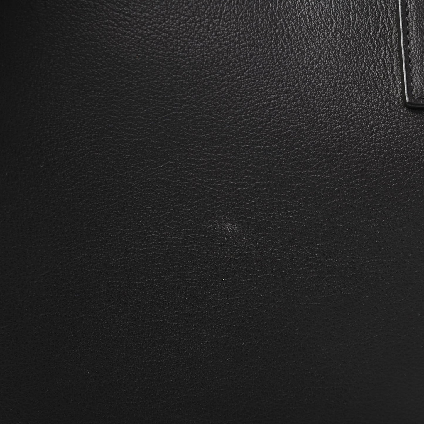 Calfskin Large Shopping Tote Black Earth