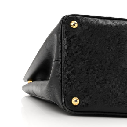 Prada Saffiano Lux Large Tote Black 8 of 10
