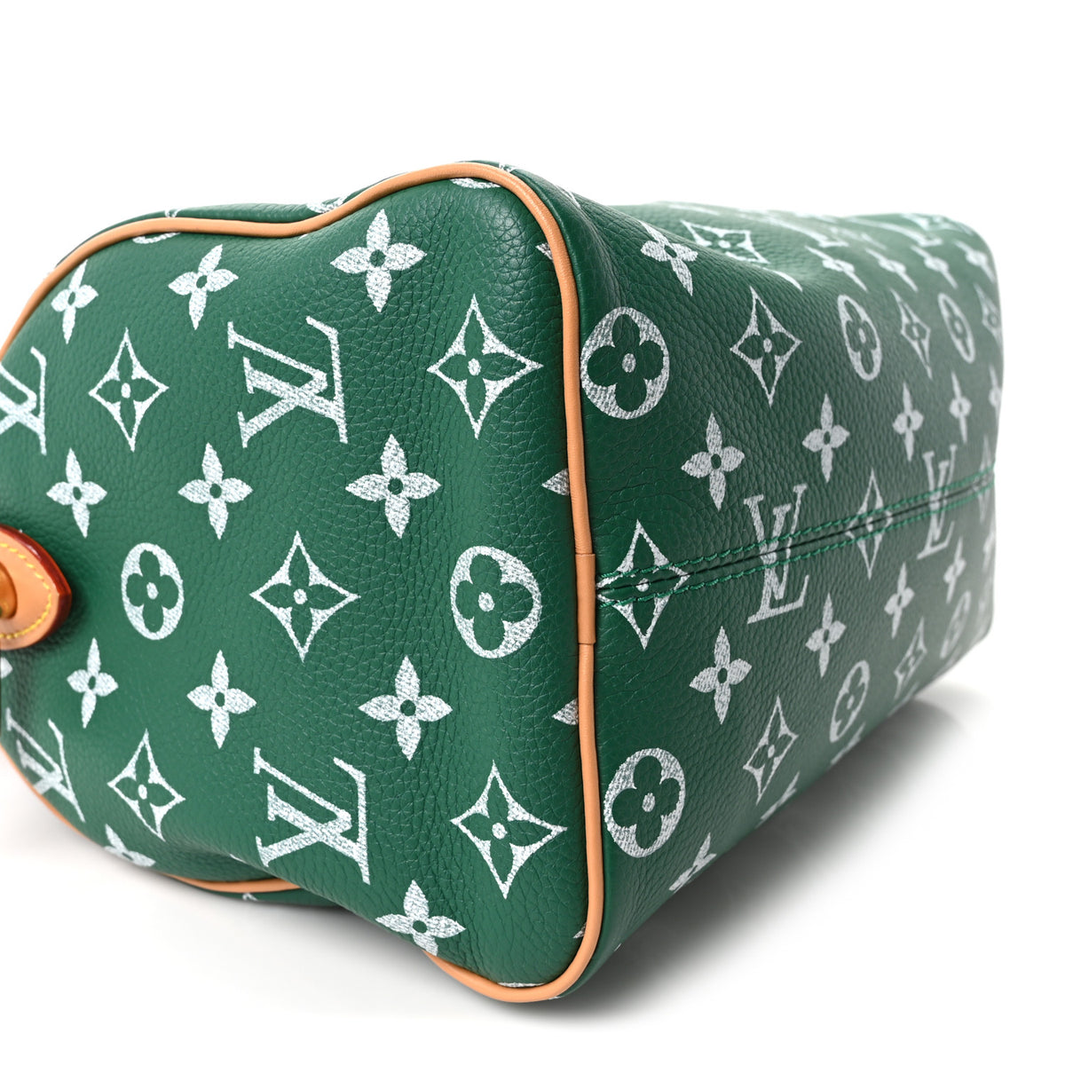Calfskin Monogram Speedy P9 Bandouliere 25 Green