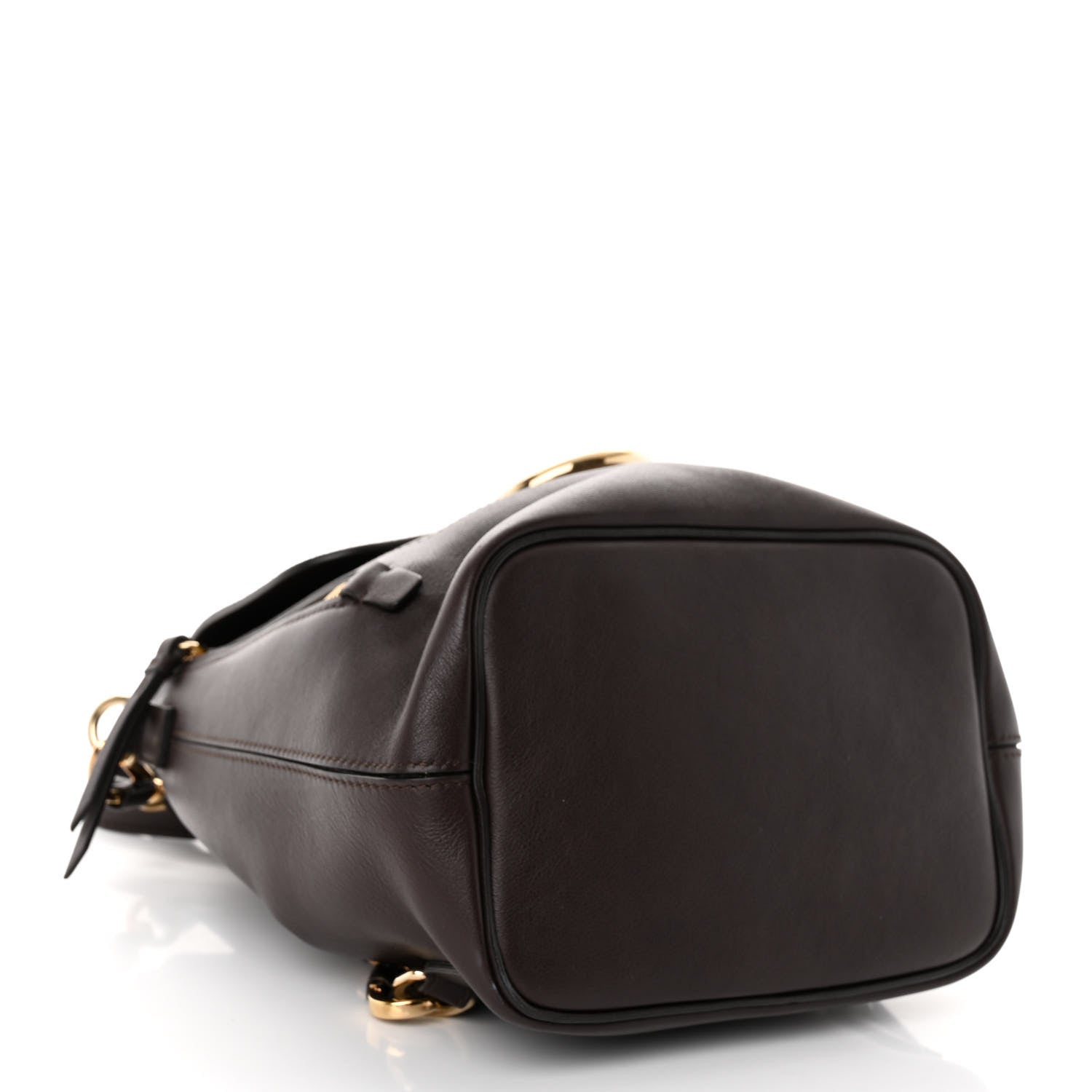 Chloe Suede Calfskin Medium Faye Backpack Dark Brown 4 of 10