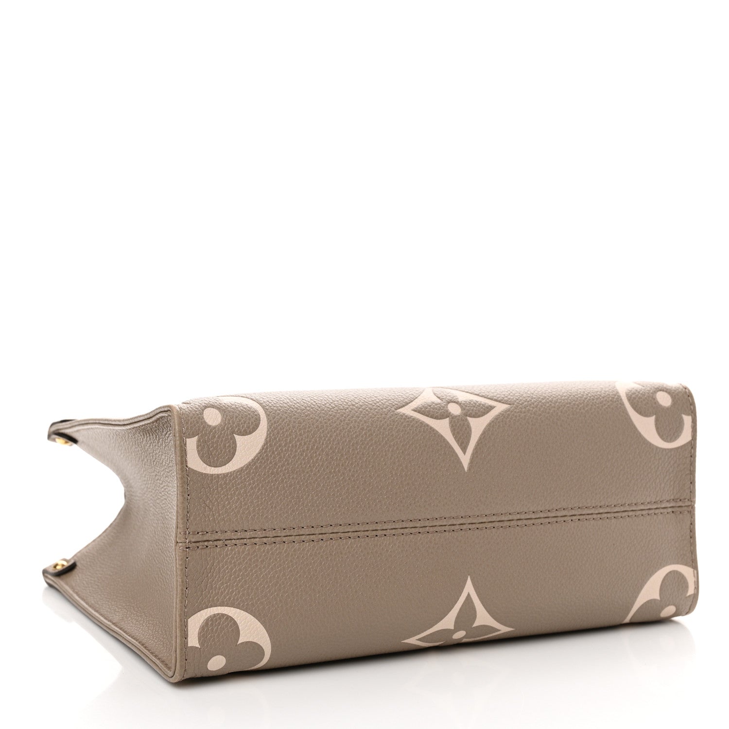 Louis Vuitton Empreinte Monogram Giant Onthego PM Tourterelle Creme 4 of 12