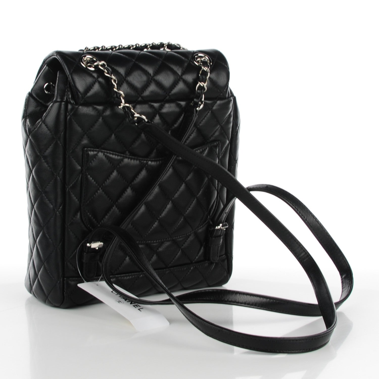 Chanel Lambskin Quilted Small Urban Spirit Backpack Black 3 of 8