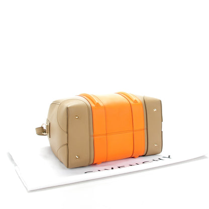 Givenchy Matte Calfskin Medium Bi-Color Lucrezia Beige Orange 4 of 7