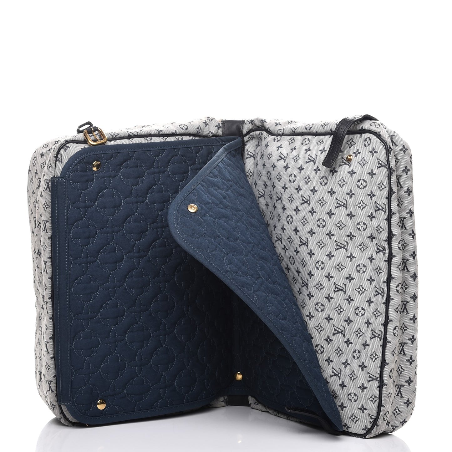 Mini Lin Sac a Langer Diaper Bag Blue