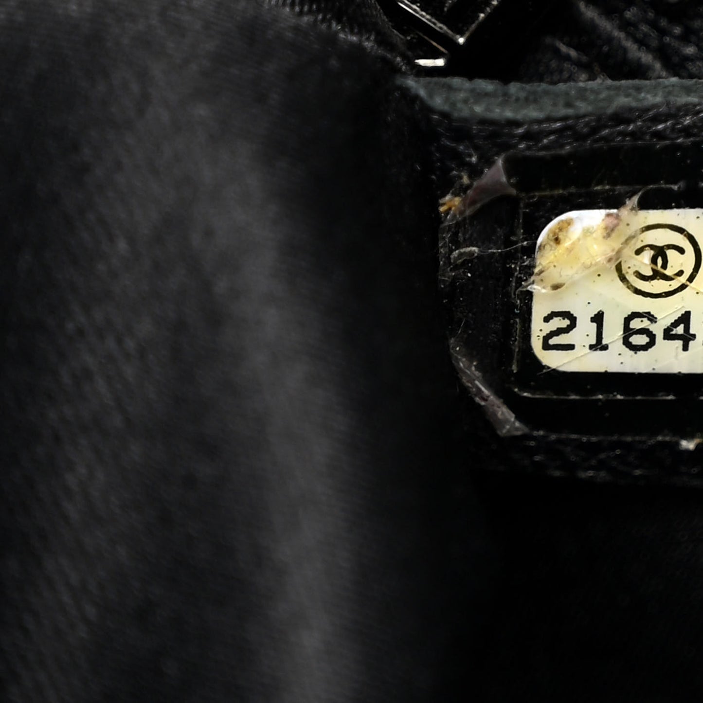 Lambskin Small CC Crossing Flap Black