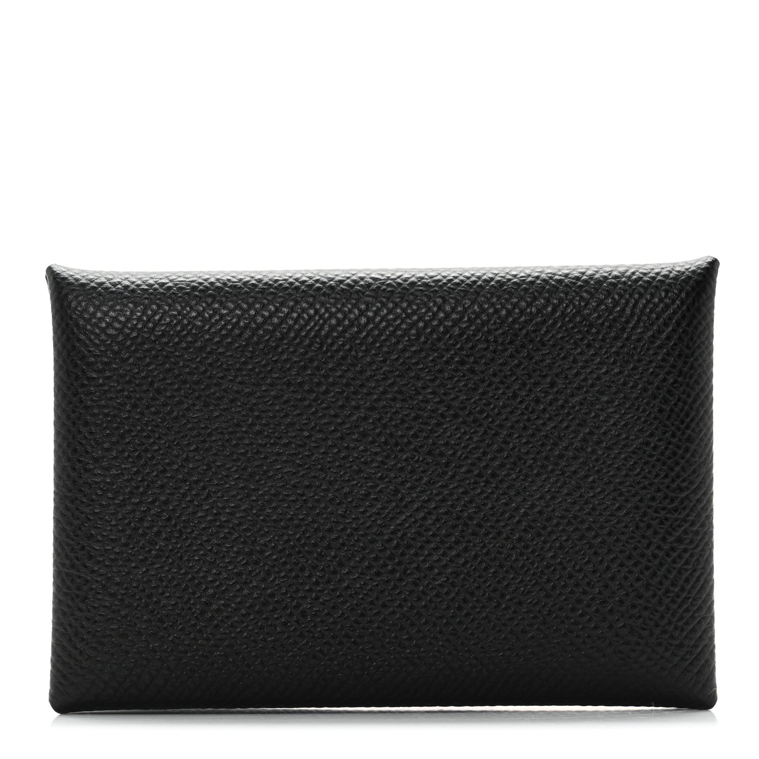 Hermes Epsom Calvi Card Case Black 1 of 7