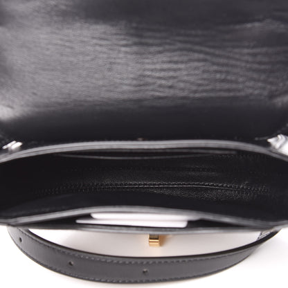 Celine Pony Hair Calfskin Leopard Print Besace 16 Black Naturals 5 of 11