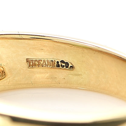 Tiffany 18K Yellow Gold Peridot Ring 56 7.5 4 of 5