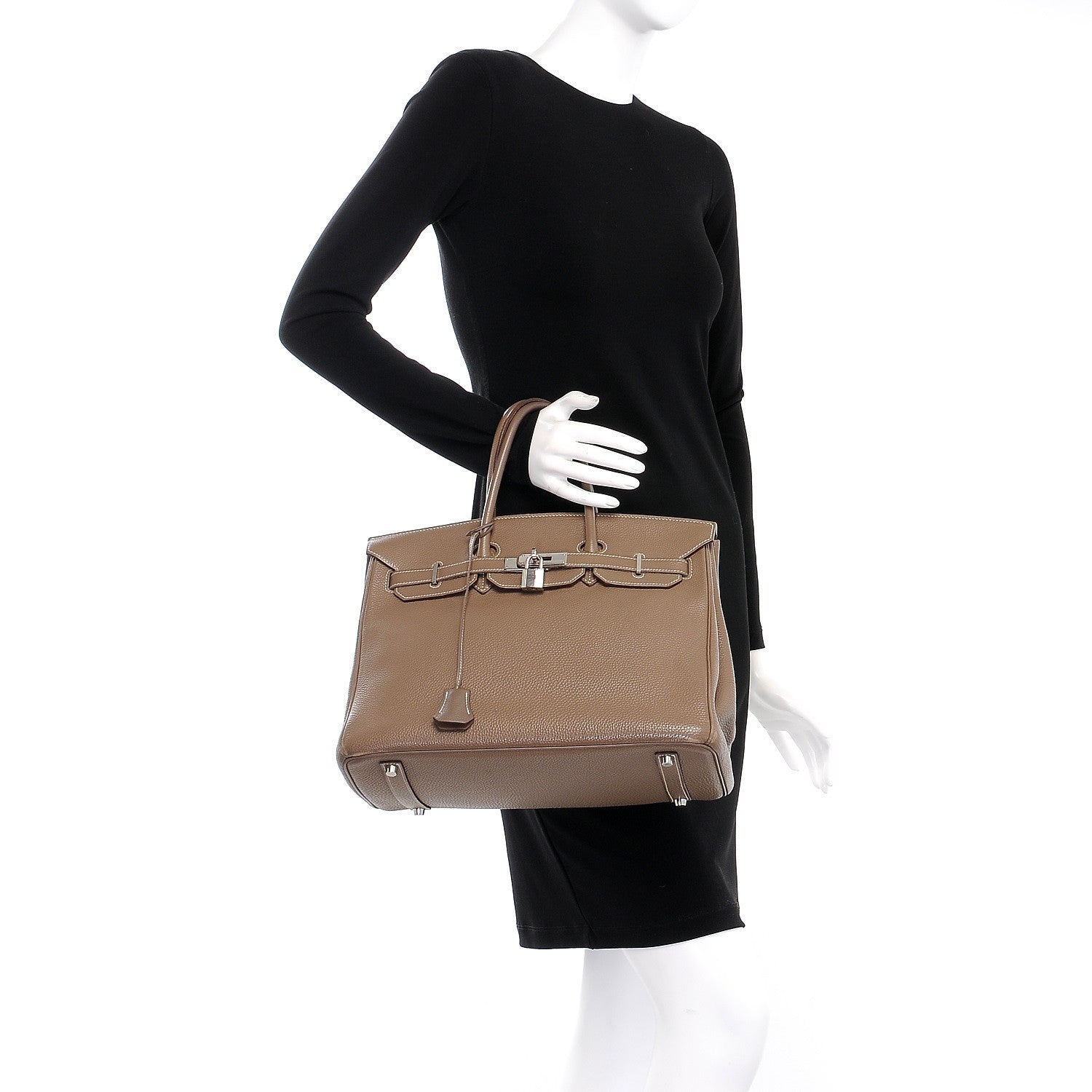 Hermes Togo Birkin 35 Etoupe 2 of 44