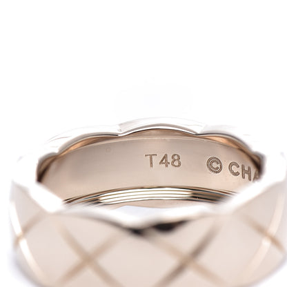 Chanel 18K Beige Gold Small Coco Crush Ring 48 4.5 6 of 7