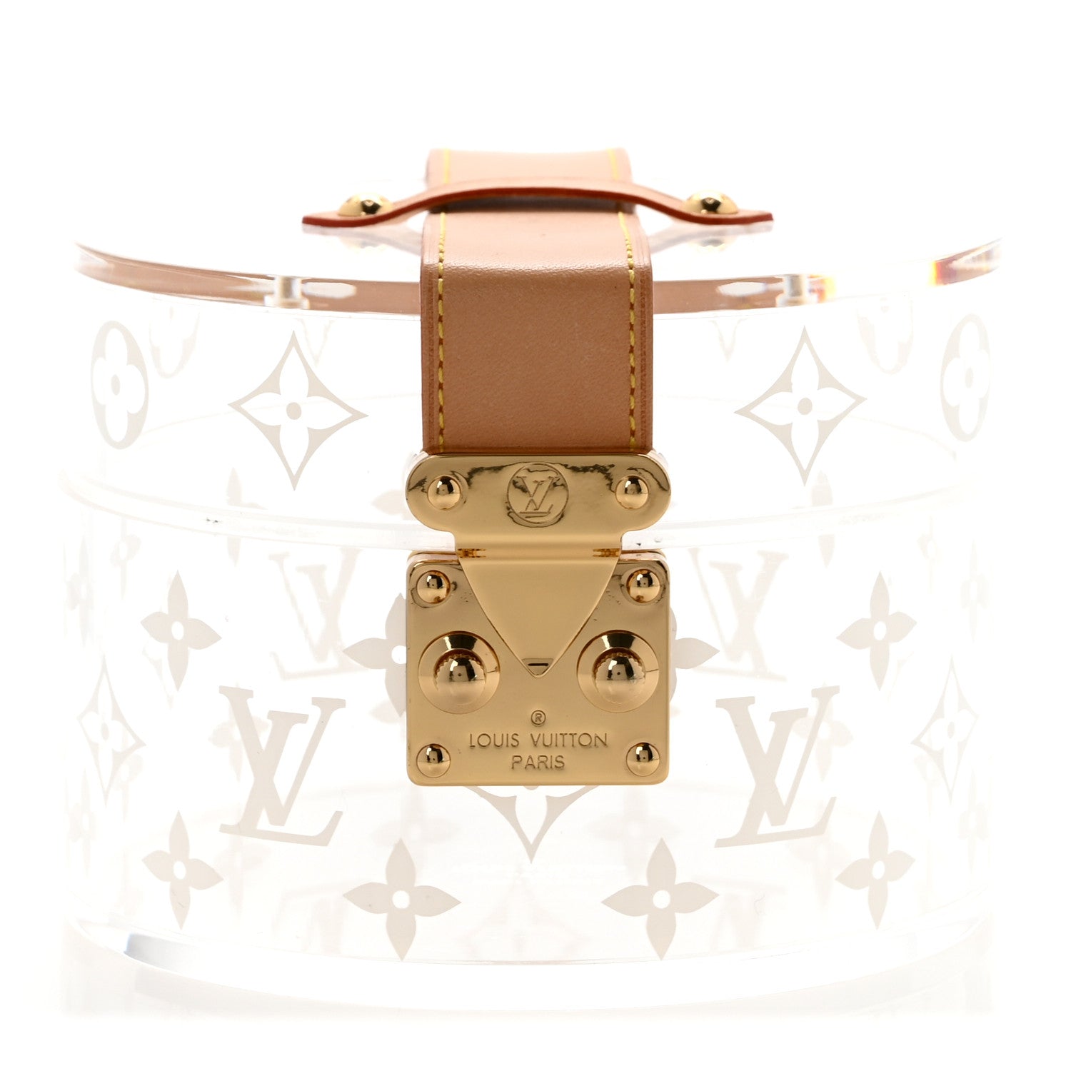 Louis Vuitton Transparent Plexiglass Box Scott 1 of 8