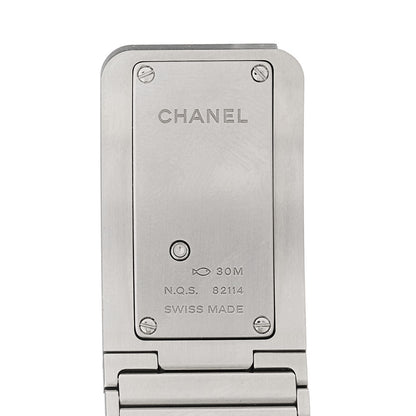 Chanel Stainless Steel Diamond Pave 21.5mm Code Coco Quartz Watch 4 of 5