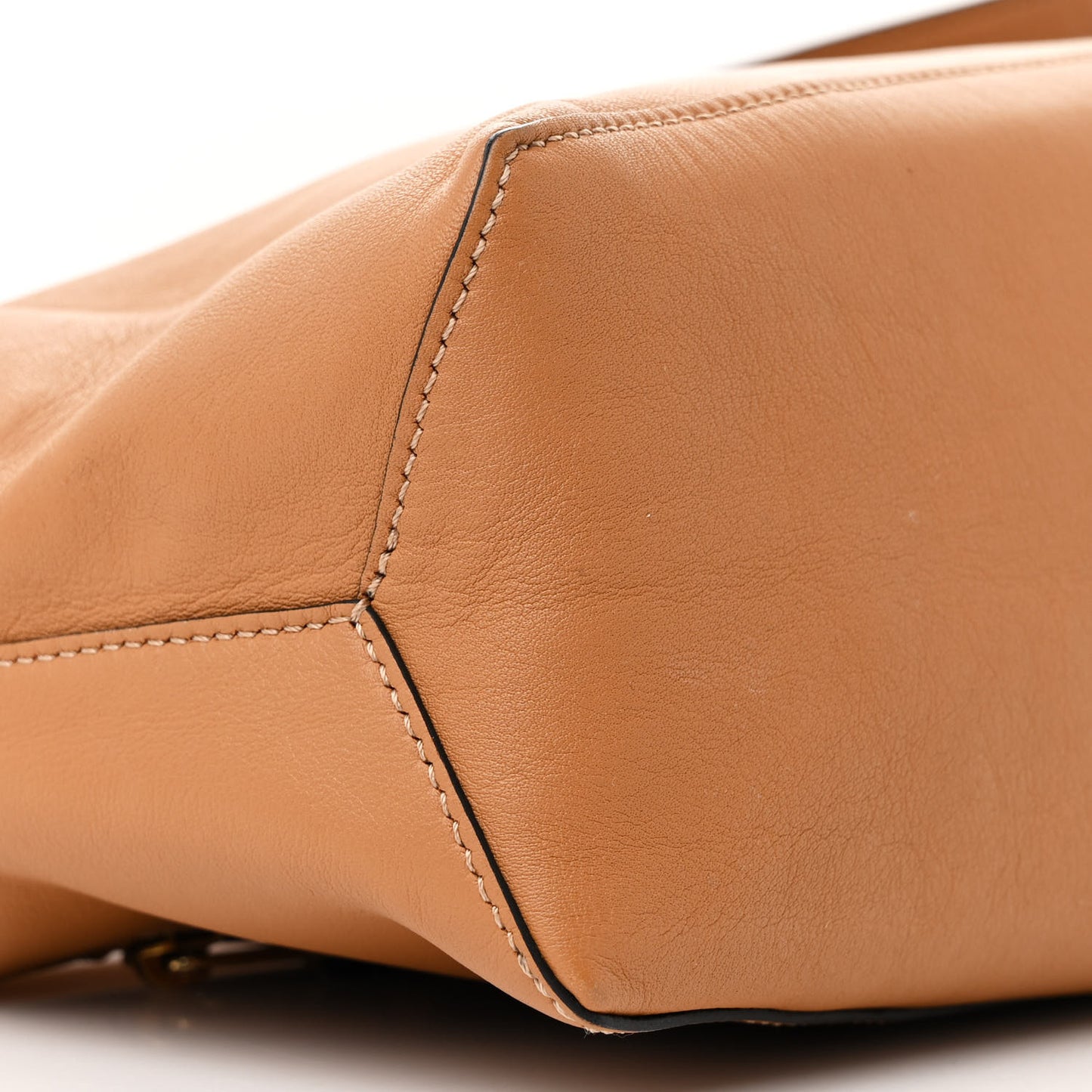 Calfskin Puzzle Hobo Tan