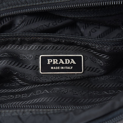 Prada Nylon Vela Messenger Bag Black 6 of 14