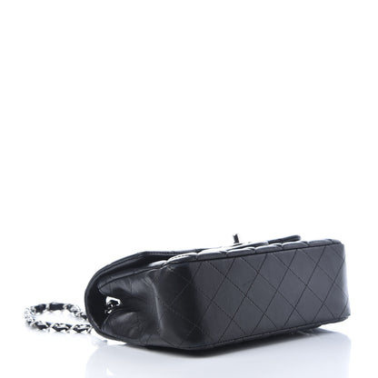 Chanel Lambskin Quilted Mini Rectangular Flap Black 4 of 10