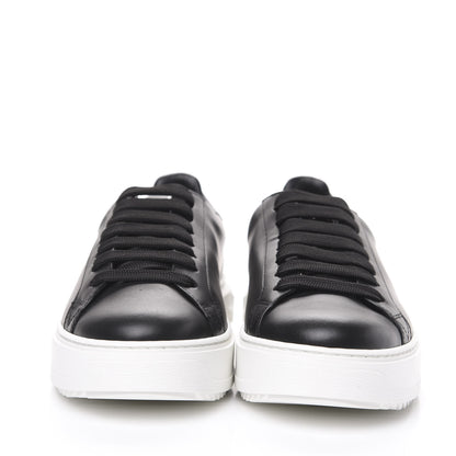 Louis Vuitton Calfskin Time Out Sneakers 41 Black 2 of 7